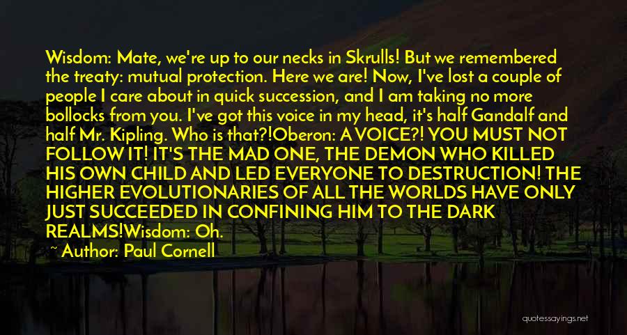 We Are All Mad Here Quotes By Paul Cornell