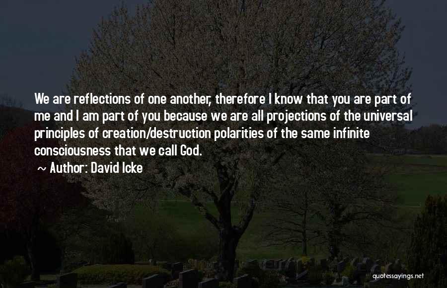 We Are All One Consciousness Quotes By David Icke