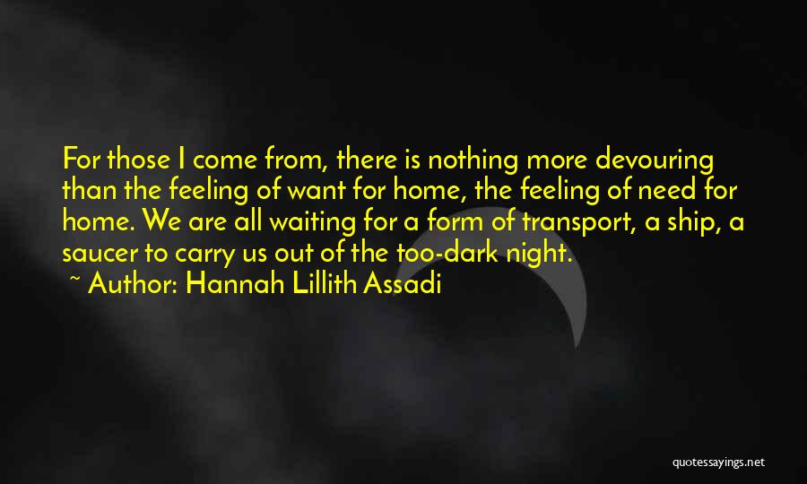 We Are All Refugees Quotes By Hannah Lillith Assadi
