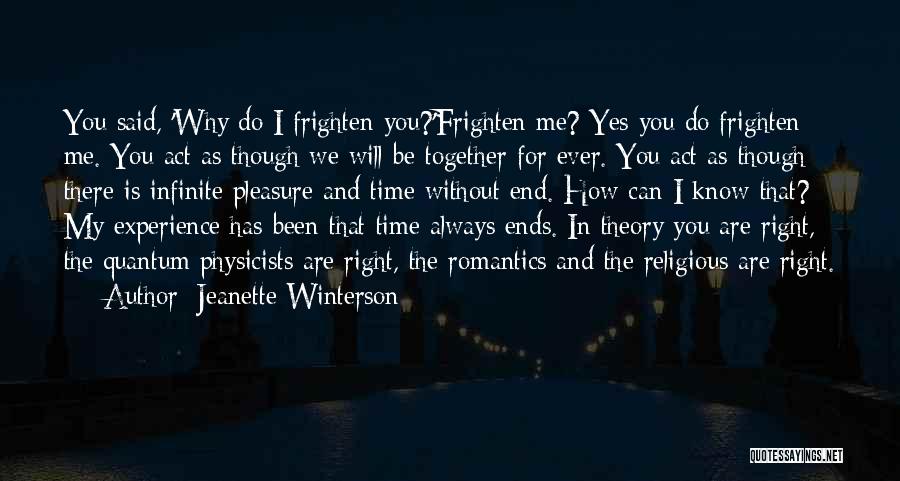 We Are Always Together Quotes By Jeanette Winterson