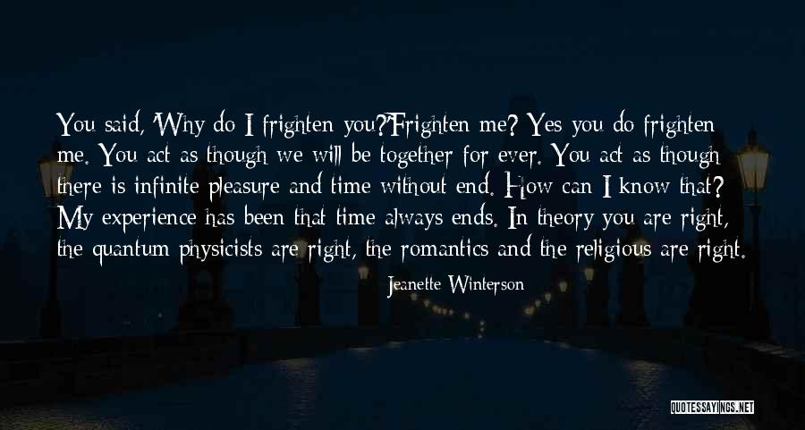 We Are Always Together Quotes By Jeanette Winterson