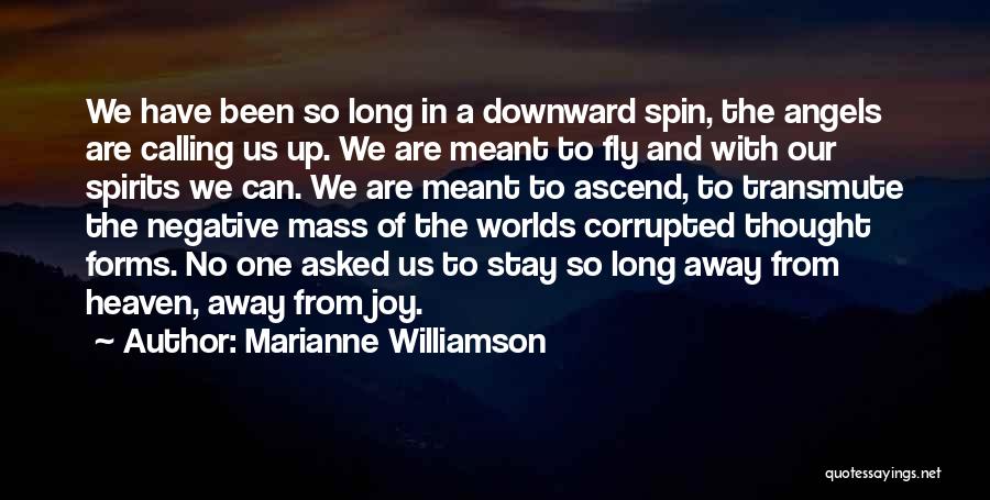 We Are Angels Quotes By Marianne Williamson
