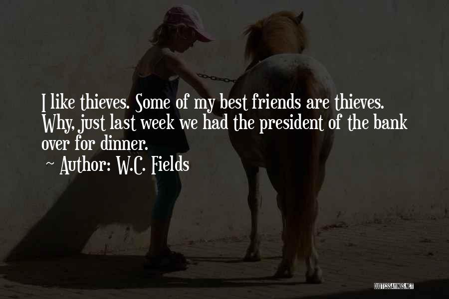 We Are Best Friends Quotes By W.C. Fields
