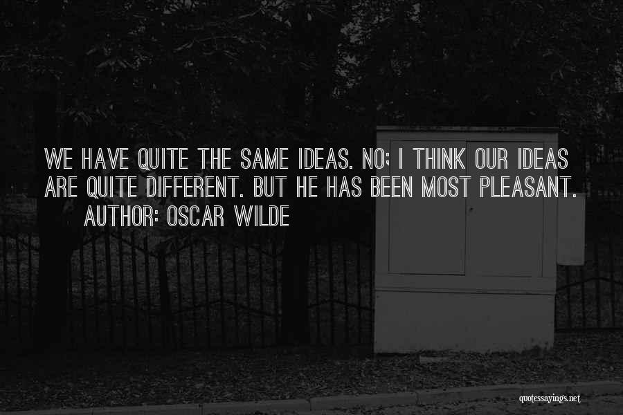 We Are Different But Quotes By Oscar Wilde