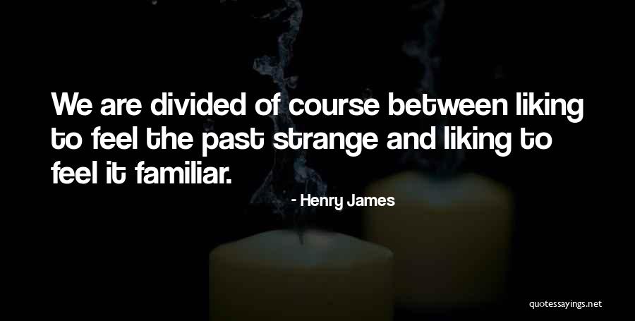 We Are Divided Quotes By Henry James We Are Divided Quotes By Henry James