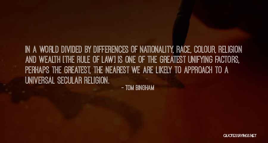 We Are Divided Quotes By Tom Bingham We Are Divided Quotes By Tom Bingham