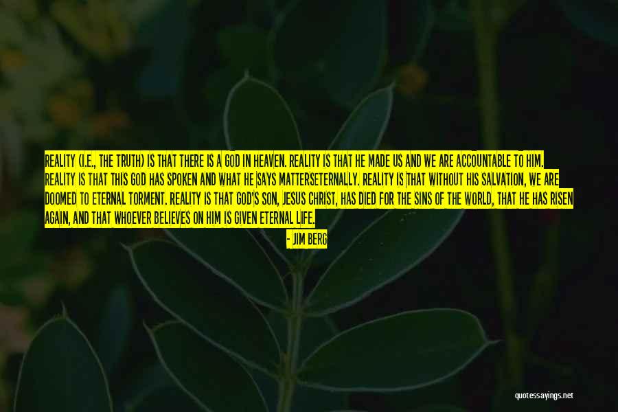 We Are Doomed Quotes By Jim Berg