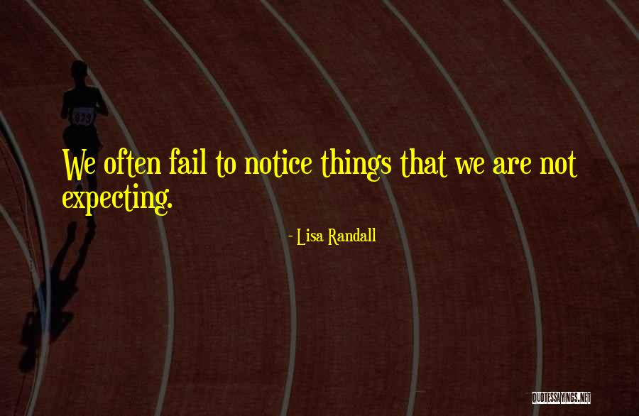 We Are Expecting Quotes By Lisa Randall