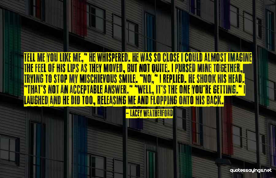 We Are Getting Back Together Quotes By Lacey Weatherford We Are Getting Back Together Quotes By Lacey Weatherford