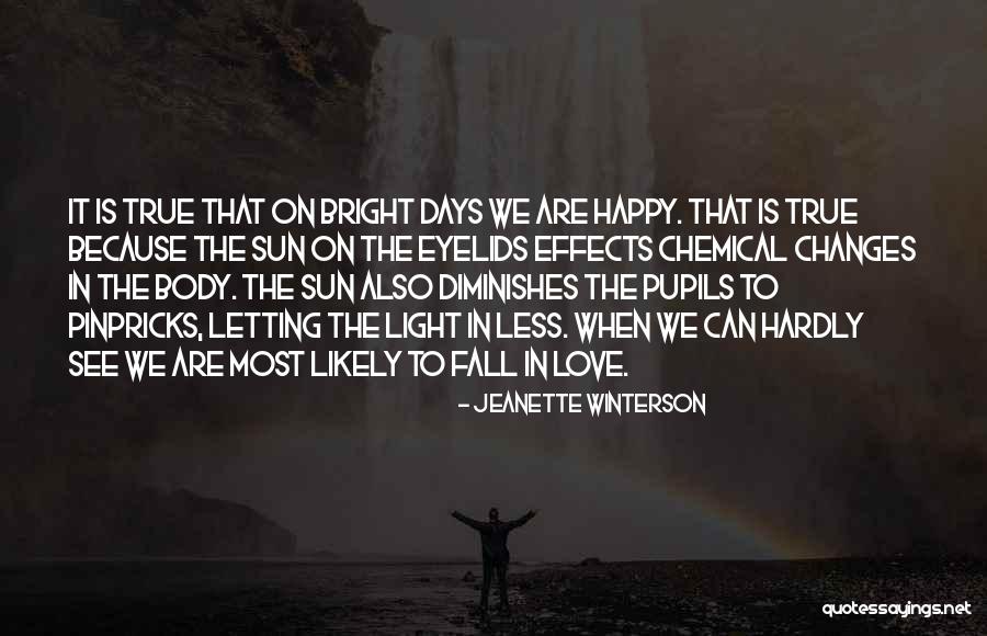 We Are Happy Love Quotes By Jeanette Winterson