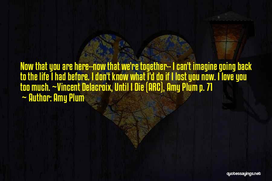 We Are Here To Love Quotes By Amy Plum
