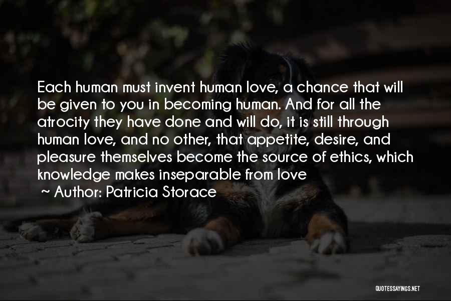 We Are Inseparable Love Quotes By Patricia Storace