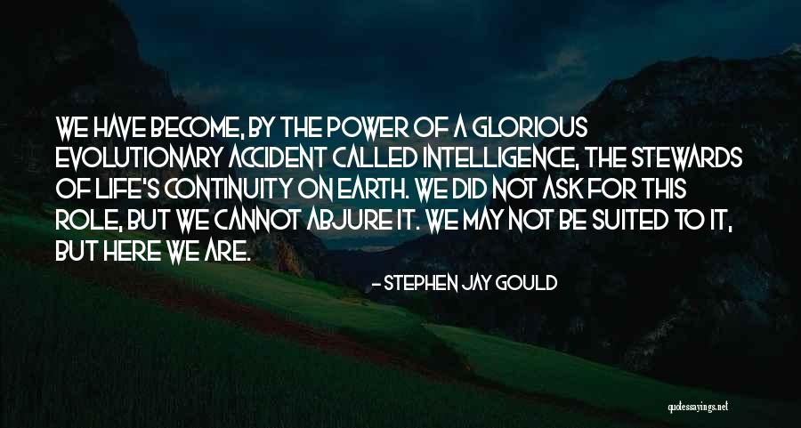 We Are Not Here By Accident Quotes By Stephen Jay Gould We Are Not Here By Accident Quotes By Stephen Jay Gould