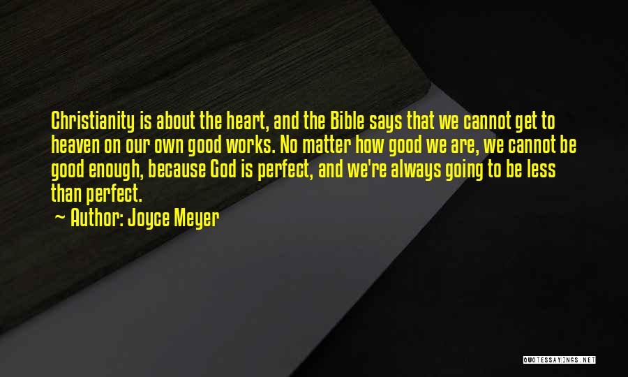 We Are Not Perfect Bible Quotes By Joyce Meyer