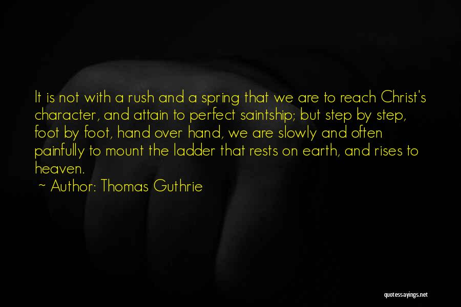 We Are Not Perfect But Quotes By Thomas Guthrie