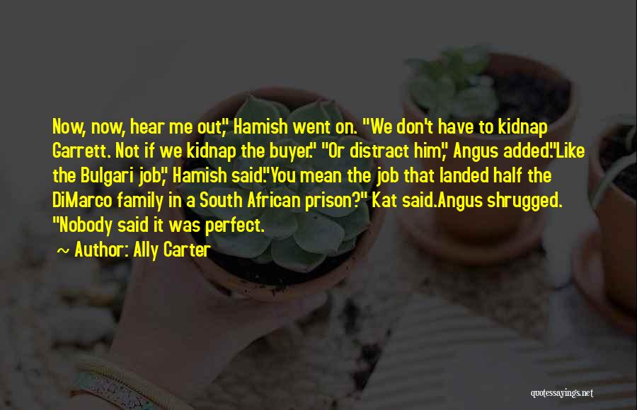 We Are Not Perfect Family Quotes By Ally Carter