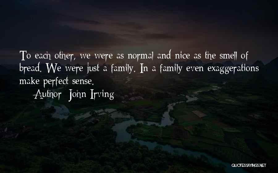 We Are Not Perfect Family Quotes By John Irving