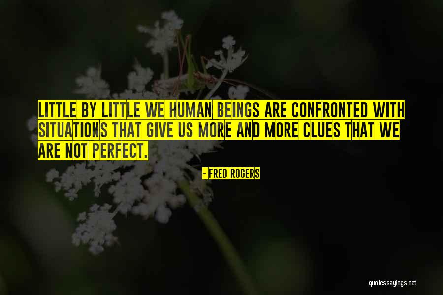 We Are Not Perfect Quotes By Fred Rogers