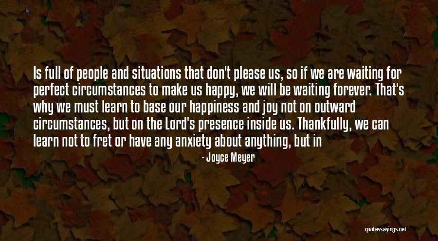 We Are Not Perfect Quotes By Joyce Meyer