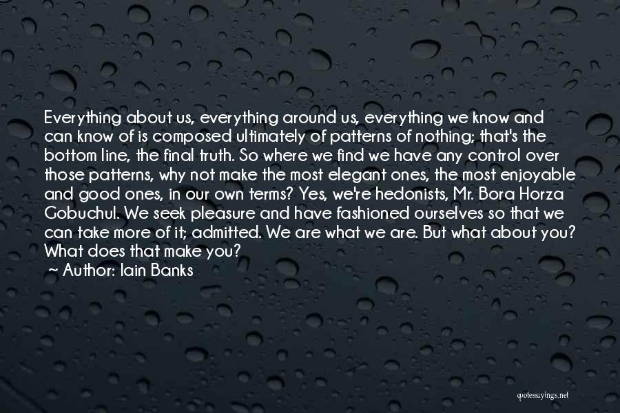 We Are Nothing Quotes By Iain Banks
