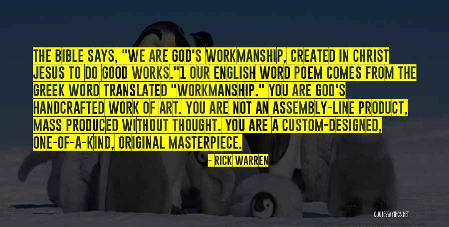 We Are One Bible Quotes By Rick Warren