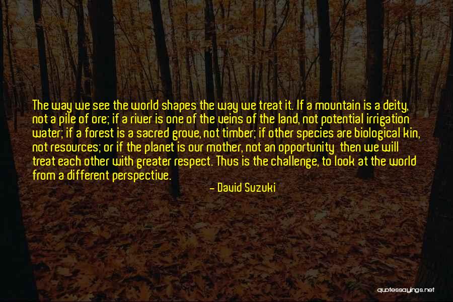 We Are One With Nature Quotes By David Suzuki