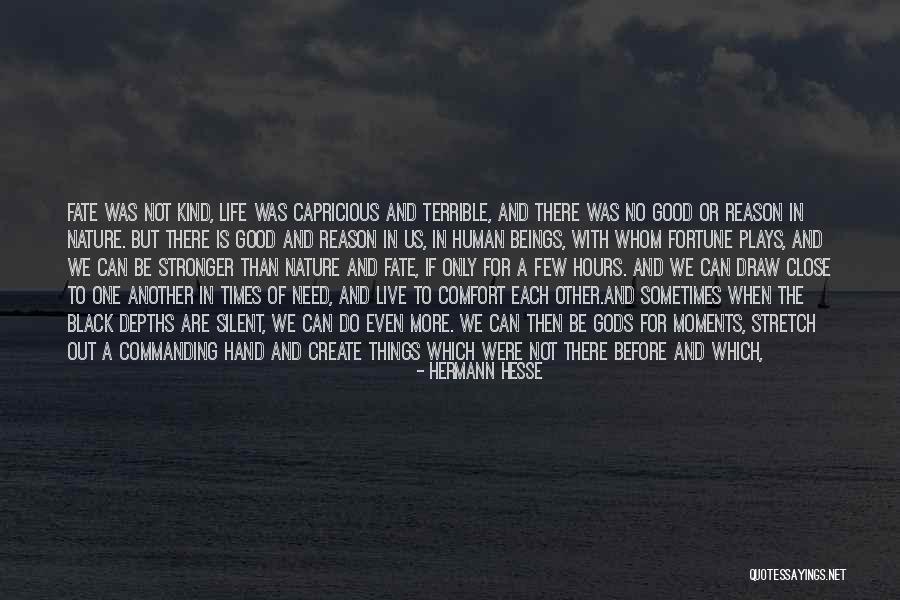 We Are One With Nature Quotes By Hermann Hesse