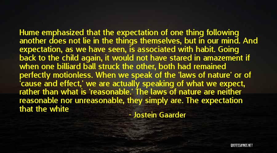 We Are One With Nature Quotes By Jostein Gaarder