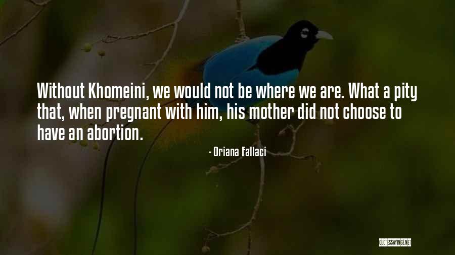 We Are Pregnant Quotes By Oriana Fallaci