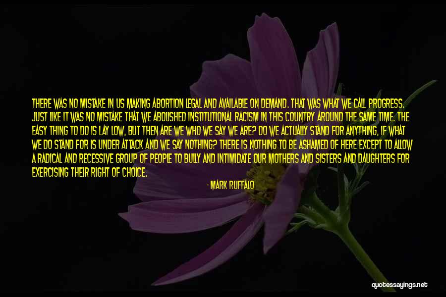We Are Sisters Quotes By Mark Ruffalo
