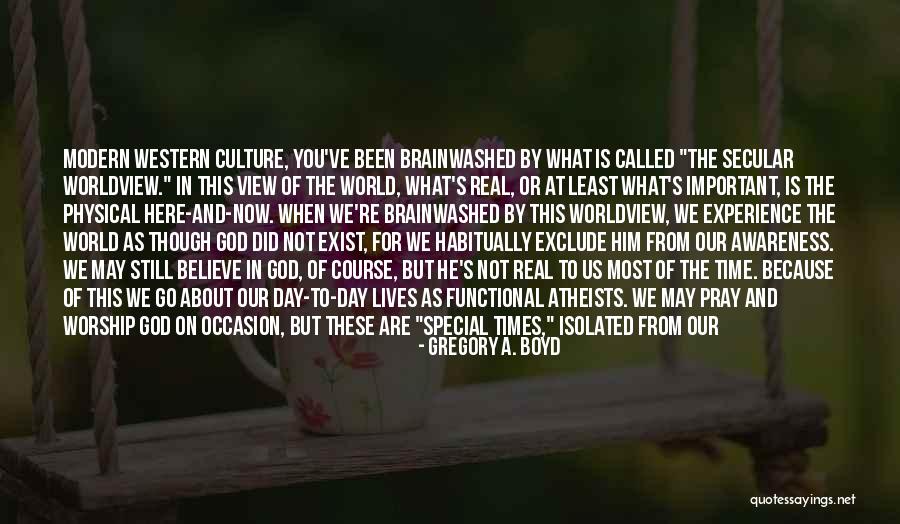 We Are Still Here Quotes By Gregory A. Boyd We Are Still Here Quotes By Gregory A. Boyd