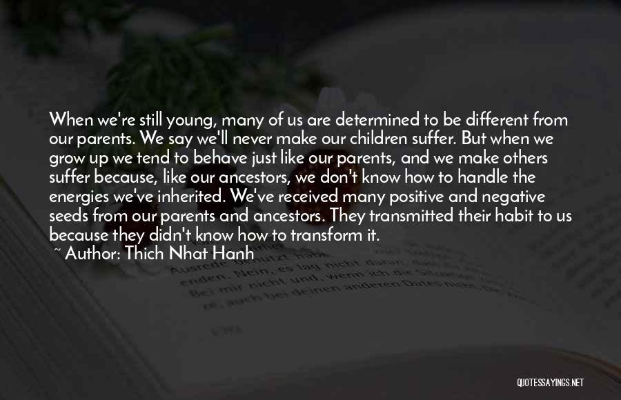 We Are Still Young Quotes By Thich Nhat Hanh