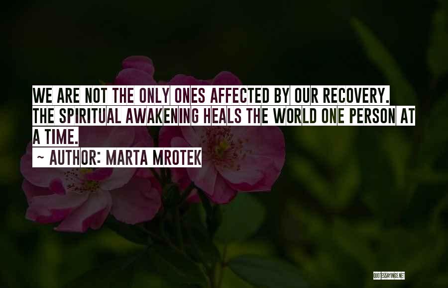 We Are The World Quotes By Marta Mrotek