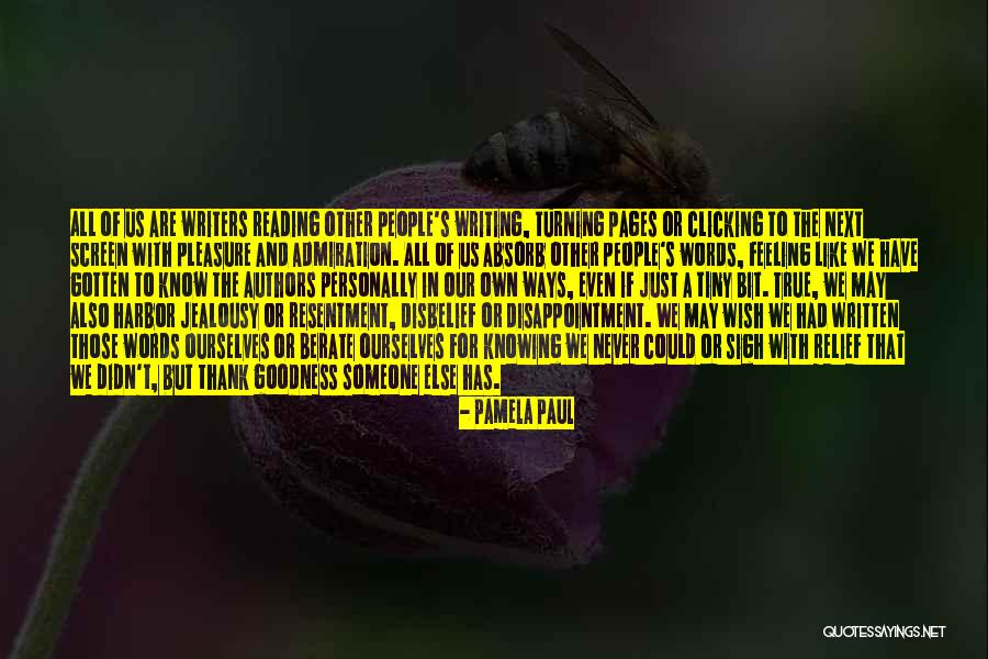 We Are Tiny Quotes By Pamela Paul We Are Tiny Quotes By Pamela Paul