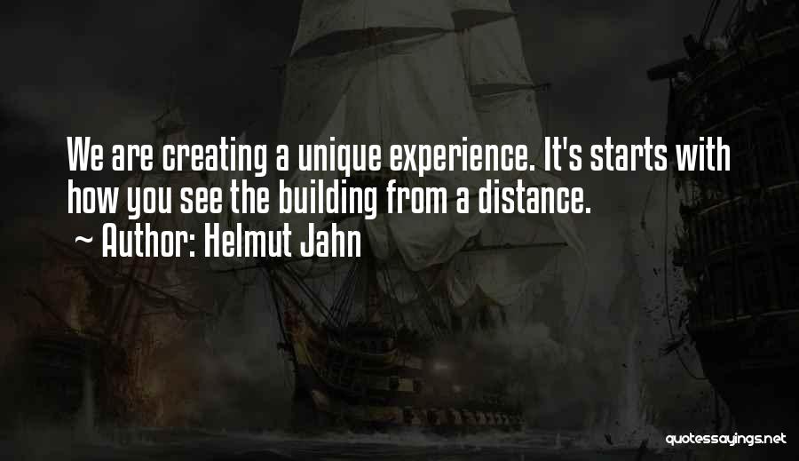 We Are Unique Quotes By Helmut Jahn