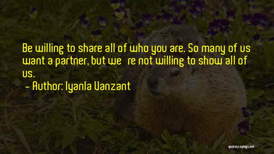 We Are Who We Are Quotes By Iyanla Vanzant