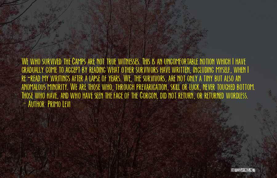 We Are Witnesses Quotes By Primo Levi