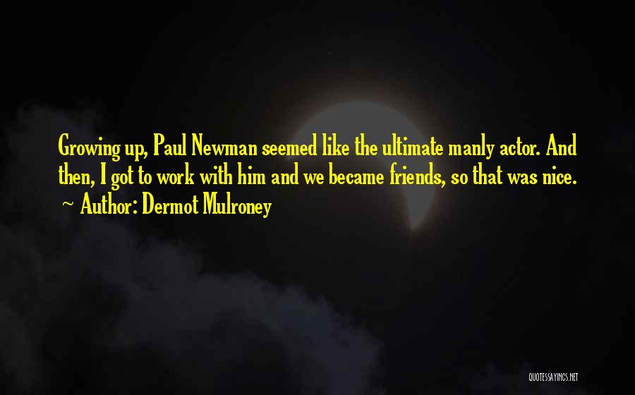 We Became Friends Quotes By Dermot Mulroney