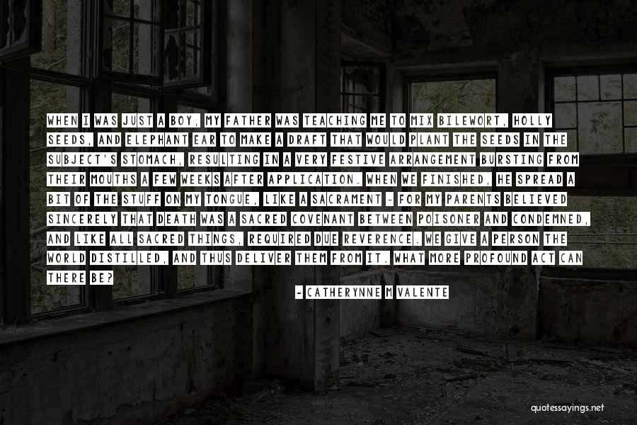 We Believed In The Father Quotes By Catherynne M Valente We Believed In The Father Quotes By Catherynne M Valente