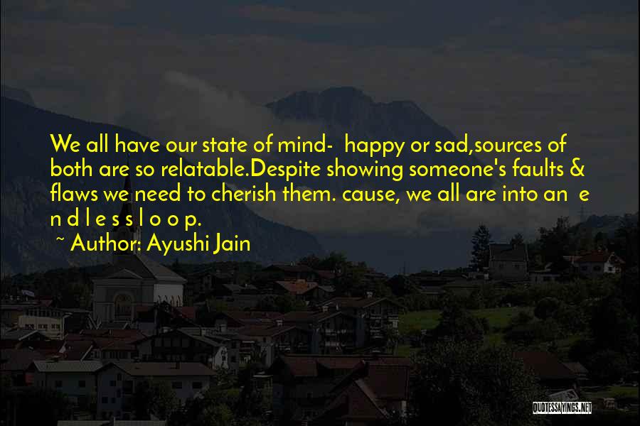 We Both Happy Quotes By Ayushi Jain