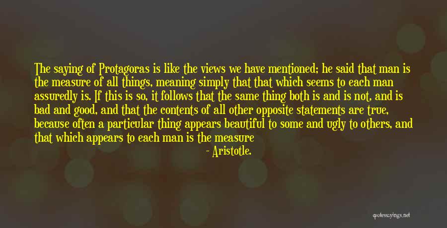 We Both Like Each Other Quotes By Aristotle.