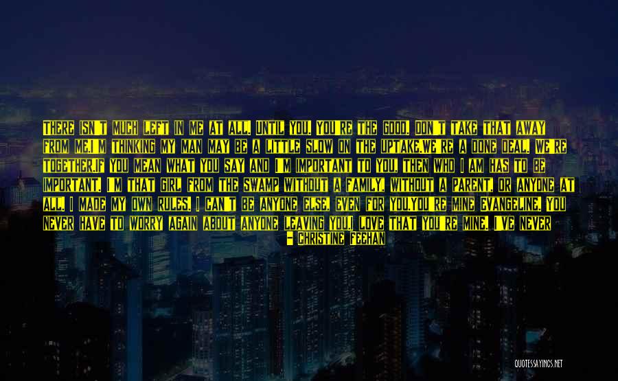 We Can Never Be Together Quotes By Christine Feehan We Can Never Be Together Quotes By Christine Feehan