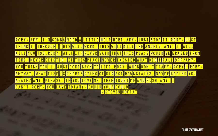 We Can Never Be Together Quotes By Steven Moffat We Can Never Be Together Quotes By Steven Moffat