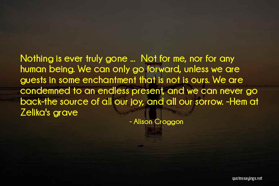 We Can Never Go Back Quotes By Alison Croggon