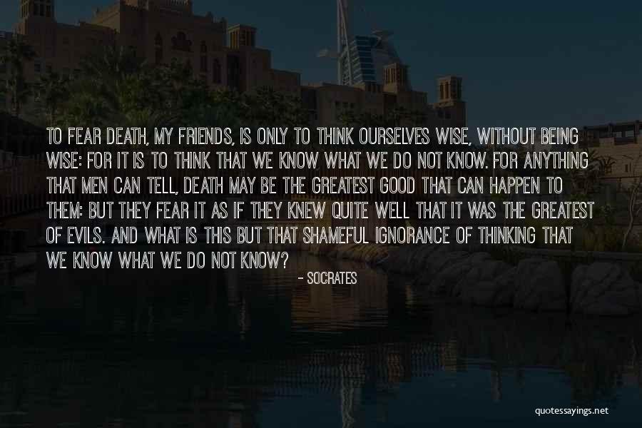 We Can Only Be Friends Quotes By Socrates