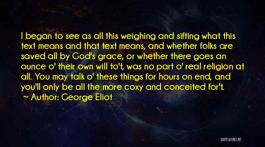 We Can Talk For Hours Quotes By George Eliot