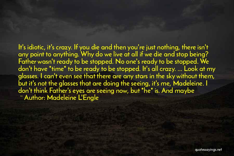 We Can't Stop Now Quotes By Madeleine L'Engle