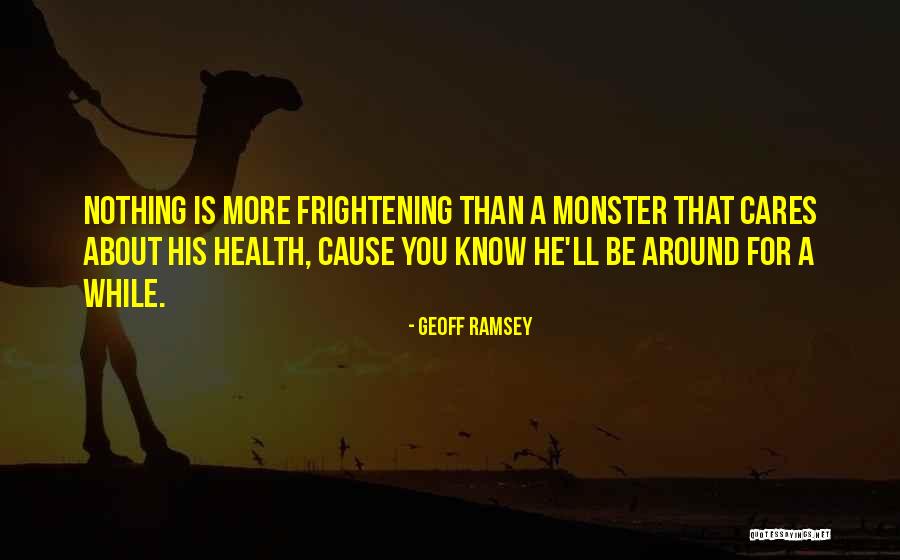 We Care About Your Health Quotes By Geoff Ramsey