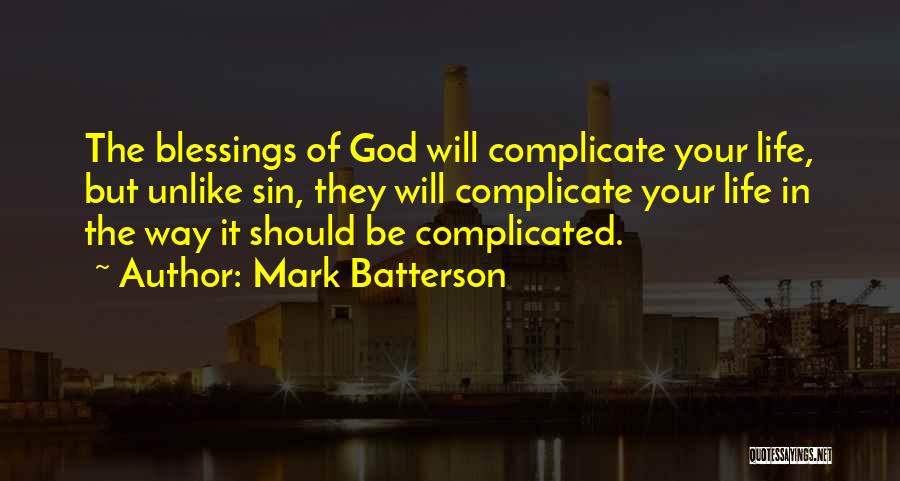 We Complicate Life Quotes By Mark Batterson