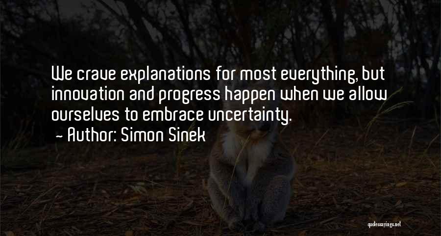 We Crave Quotes By Simon Sinek